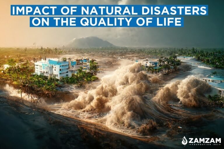 impact of natural disasters on the quality of life