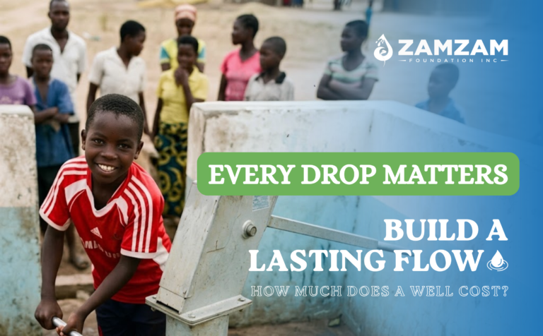water well donation cost