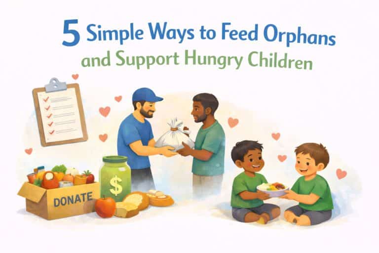 5 simple ways to feed orphans